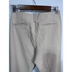 Adrianna Papell Beige Career Trousers Straight Leg Dress Pants Women's 6 Photo 4