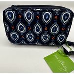 Vera Bradley Marrakesh Motifs All in One Crossbody & Wristlet Navy Blue New Photo 5