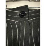 Park Avenue Women's Juniors White Striped Dress Shorts Flat Front Sz 13 Black Photo 2