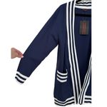 NWT Haute Shore Women's Cody Cardigan Yacht Navy Blue One Size Nautical Academia Photo 8