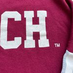 Harry Potter Quidditch Long Sleeve Pullover Top in Burgundy/Gray - Small Photo 11