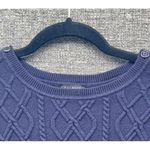 Talbots Sweater Medium Cable Knit Preppy Fisherman Fall Soft Warm Cozy Comfort Photo 1