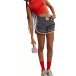 Free People  Varsity Blues Printed Shorts in Starburst Geo. Size Small. NWT Photo 12