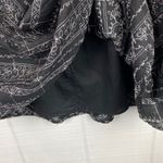 White House | Black Market Floral Embroidered V-neck Halter Tie Top A-line Dress 2 Photo 6