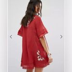 Free People  perfectly Victorian Embroidered Mini Dress SZ:L Photo 1