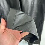 Siena Studio Black 100% Leather Straight Pants Size: 8 Photo 9