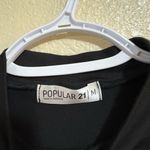 Popular 21 Short Sleeve Mock Neck Snap Bottom Bodysuit Photo 4