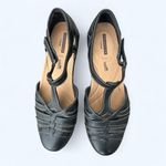 Clarks Womens Wendy Alto Black Leather T Strap Fisherman Comfort Sandal sz 10 M Photo 5