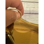 The Office of Angela Scott Mr Leopold gold patent leather Oxford 37.5/7.5 new wi Photo 2