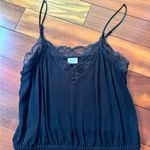 Aritzia Wilfred Black Lace Trim Camisole Photo 0