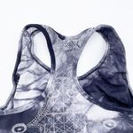 Athleta Performance Seamless Racerback Sports Bra Tie Dye Printed Size Small Photo 4