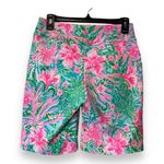 Lilly Pulitzer  Reid Short Leaf it Wild Golf Amalfi Blue Size 00 $108 Photo 1
