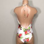 Privacy Please New.  orchid plunge swimsuit. Medium but runs small Photo 4