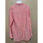J.Crew Womens Pink Linen Blend Button Down Shirt Size 4 Long Sleeve Casual Photo 4