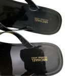Michael Kors Black Sandals with Gold Accent Photo 2