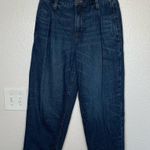Banana Republic factory luxe mid rise straight dark wash crop jeans size 27/4 Photo 6