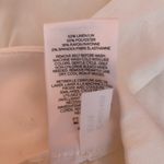 EXPRESS White Linen Blend High Rise Shorts Photo 5