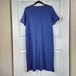 Appleseeds Casual Dress Short Sleeve With Pockets Size S Blue Photo 1