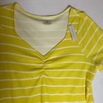 Lane Bryant  Yellow Top Ladies 18/20 NWT Photo 2