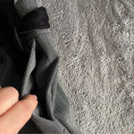 Loft  NWT petite gray velvet belt slim straight dress pants Sz 10P Photo 5