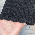 Victoria Jones  V Neck Knit Button Down Poinsettia Sweater Photo 1