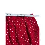 TAIL Vintage Red Polka Dot Pleated Tennis Skirt Size 16 Photo 6