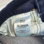 Hudson Jeans Amelia Cuffed Bermuda Knee Shorts Blue Size 23 NWT Photo 5