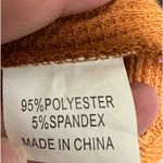 Tickled Teal  long sleeve waffle top Photo 3