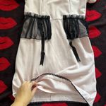 E Hyphen world gallery Japan Kawaii larmekei pink black garter dress S Photo 3