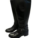 Cole Haan Briarcliff Black Leather Riding Boots, Sz 8 Photo 2