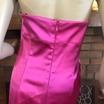 David Meister PINK STRAPLESS BEADED COCKTAIL DRESS (10) Photo 9