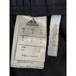 Adidas Womens Sweatpants Climalite Zip Ankle Pockets Sz M Black Active Elastic Photo 5