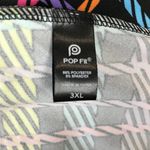 Pop Fit Bright Colors Black Razorback Active Dress Photo 2