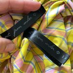Urban Outfitters  Bikini plaid check cheeky womens Yellow Pink (small) Photo 2