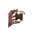 Free People NWT  X Ariana Ost Boho Brass and Jasper Stone Cuff Photo 2