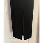 Good American Scuba Pants Black 38x29 Ankle Zip Workwear Stretch Staple Minimal Photo 3