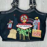 None Welcome Las Vegas Embellished Handbag Purse Casino Gambling Bag 13” X 9” Photo 0