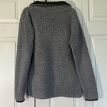SO Grey Sherpa Quarter Zip Photo 3