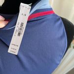 PINK - Victoria's Secret  Blue and Red Crop Top Photo 2