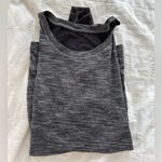 Lululemon gray & shear black T shirt Photo 5