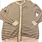 Barbour  Pima cotton stripe twin set cardigan Photo 1