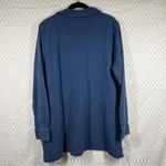 Soft Surroundings Blue Key Biscayne Muslin Cotton Popover Tunic Top Photo 6