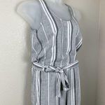 Cloth & Stone Linen Blend Striped Jumpsuit Photo 2