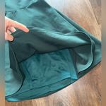 Lulu's Forest Green Backless Skater Dress Blue Size M Photo 2