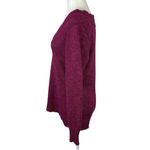 Laura Scott  Fuchsia Pink V-Neck Pullover Sweater Size Large Photo 4