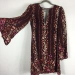 Urban Outfitters Kimchi Blue Charletta Keyhole Floral Mini Dress Small Boho Photo 10