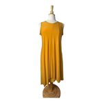 Antthony Original Asymmetrical Dress Mustard‎ Yellow Women Size Medium NWT Photo 1