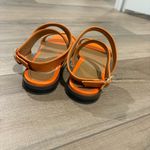 Vionic Anaya Ankle Strap Sandal Marmalade Orange Leather Size 9.5 Photo 3