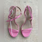 Sam Edelman Abbott Pink Snake Strappy Heel Sandals, Size 6 Photo 1