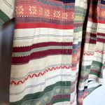 Cabin creek striped short sleeved button down shirt women's size medium cotton Photo 4